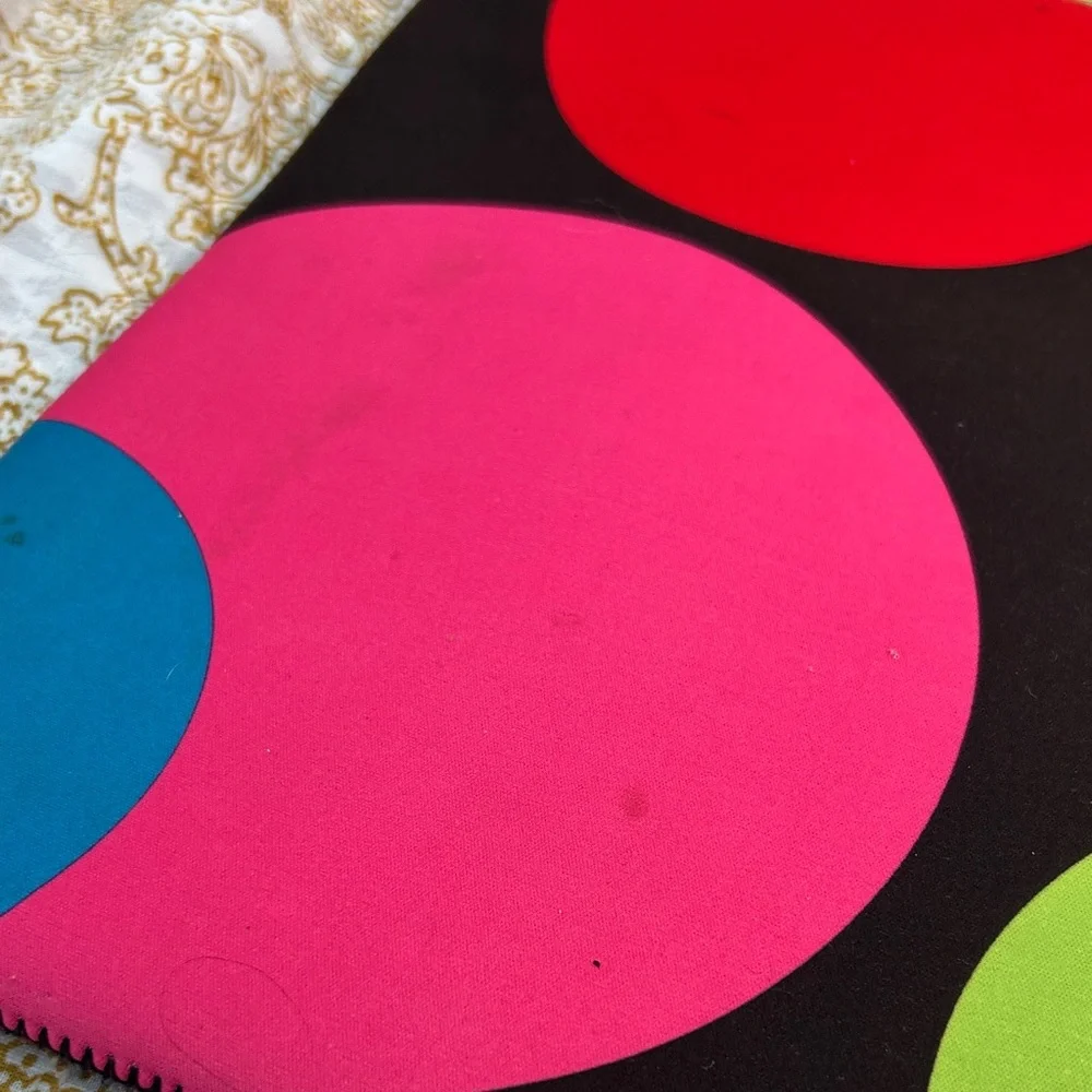 Colorful Polka Dot Laptop Sleeve